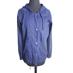 Tommy Bahama women's blue rain coat size small